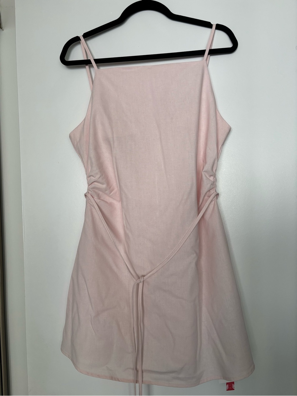 Spaghetti-Strap Mini Dress